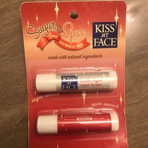 NEW RARE Kiss My Face sugar and spice chapstick